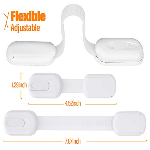 Goodv Child Safety Cabinet Locks - 10 Pack - Image 4