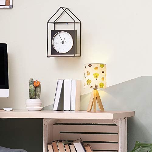 HAITRAL Tripod Table Lamp With Cartoon Lampshade - Image 4