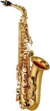YAMAHA Intermediate Eb Alto Saxophone, Gold Finish