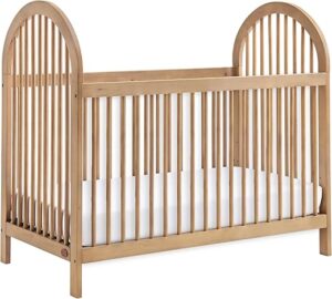 Soho Baby Island Crib, Honey Wood, 3-in-1