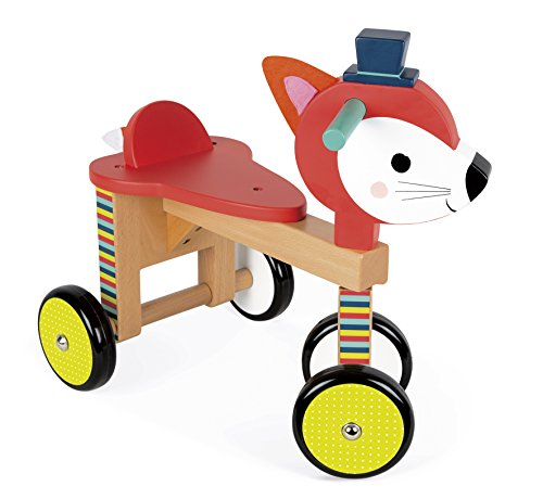 Janod Baby Forest Fox Ride-On Toy J08010 - Image 4