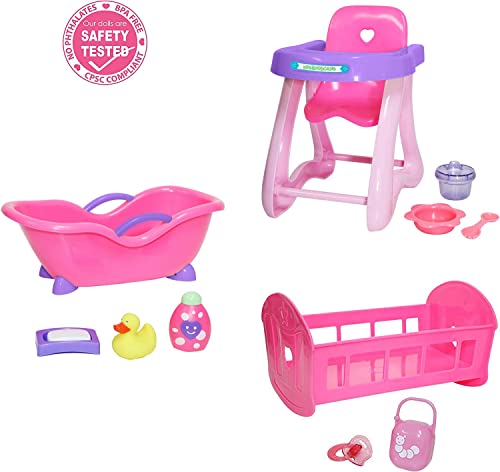 JC Toys Deluxe Doll Accessory Bundle 81453 - Image 5