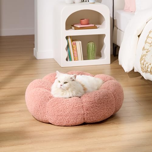 LE SURE Calming Cat Beds - Cute Flower Pet Bed - Image 5