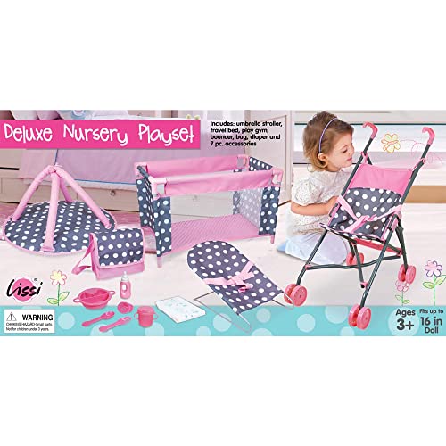 Lissi 5 Piece Doll Nursery Play Set - Image 2