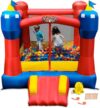 Blast Zone Magic Castle Inflatable Bounce House with Blower