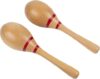 Ubblove Maracas Wooden Hand Percussion Rattles Natural