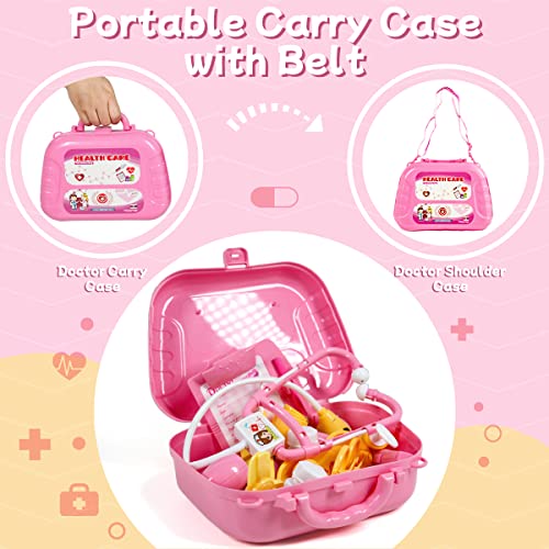 Meland Toy Doctor Kit With Stethoscope Toy & Costume - Image 3
