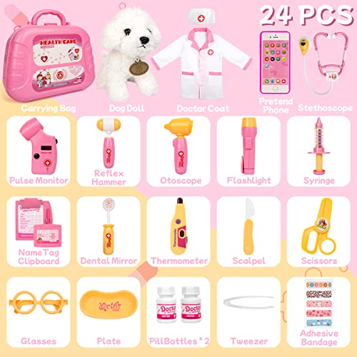 Meland Toy Doctor Kit With Stethoscope Toy & Costume - Image 4
