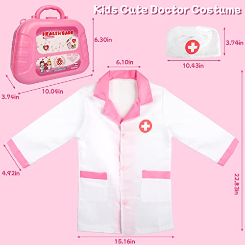 Meland Toy Doctor Kit With Stethoscope Toy & Costume - Image 5