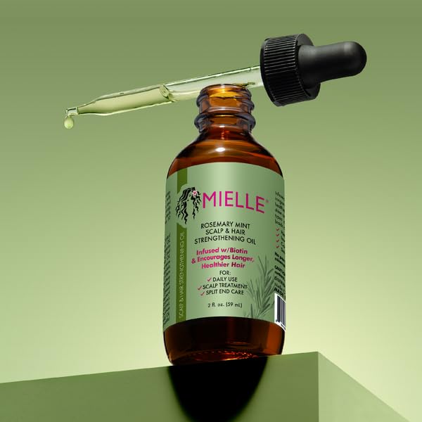 Mielle Organics Rosemary Mint Hair Strengthening Oil, 2 Oz - Image 5
