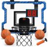 HYES Mini Basketball Hoop With Scoreboard, 3 Balls