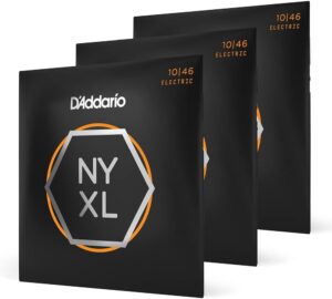 D'Addario NYXL Electric Guitar Strings - NYXL1046-3P