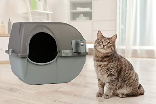 Omega Paw Roll 'n Clean Self Cleaning Litter Box, Large - Image 3