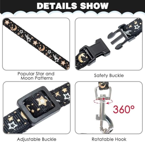 PAWCHIE Cat Harness Leash Collar Set - H-Shaped - Image 3