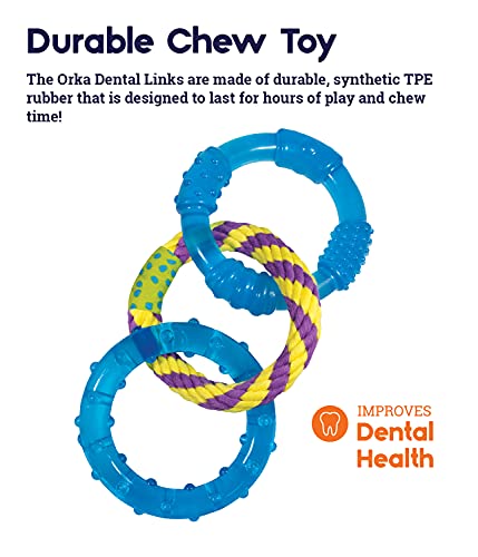 Petstages Orka Dental Links Dog Chew Toy - Image 4