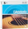 D’Addario Phosphor Bronze Acoustic Guitar Strings EJ16-5P