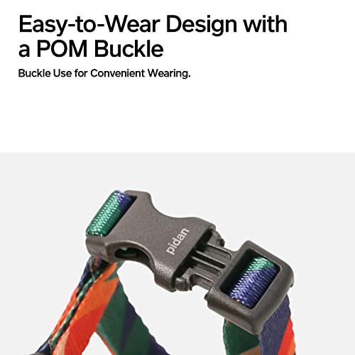 pidan Cat Escape Proof Adjustable Harness (Multicolor-M Size) - Image 3