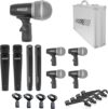 5 CORE Professional Drum Mic Kit 9 Piece