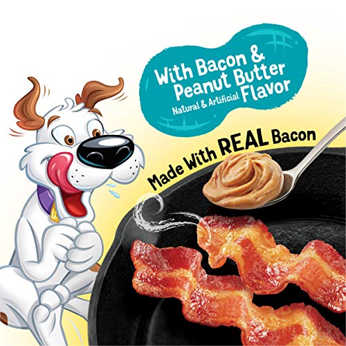 Purina Beggin' Beggin' Strips Bacon Peanut Butter Treats - (Pack of 2) 26 oz. Pouches - Image 2