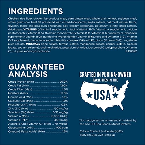 Purina ONE Large Breed Adult Dog Food - 40 lb - Image 5