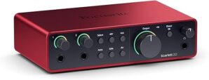 Focusrite Scarlett 2i2 4th Gen USB Audio Interface