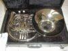 Maestro Silver Double French Horn With Case
