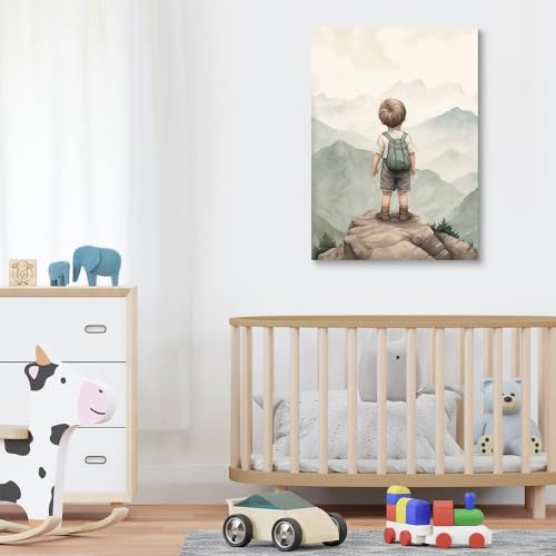 SKYSUKEY Baby Boy Adventure Nursery Wall Art - Image 3