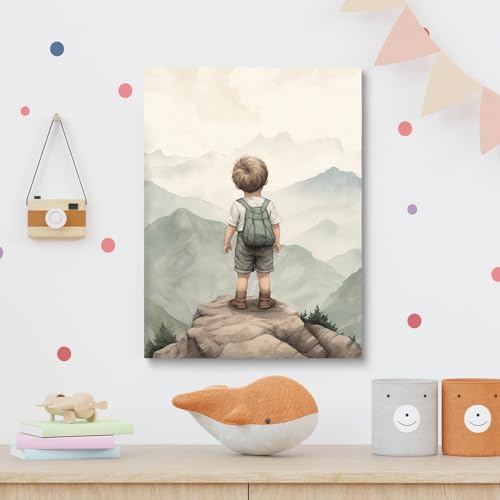 SKYSUKEY Baby Boy Adventure Nursery Wall Art - Image 2