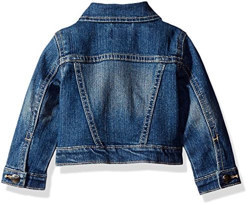 The Children's Place Baby Toddler Girls Basic Denim Jacket - Image 2