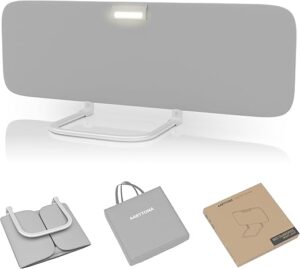 ARTTONA Toddler Bed Rail With Night Light