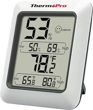 ThermoPro TP50 Digital Hygrometer Indoor Thermometer