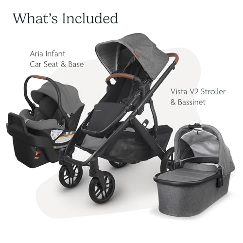 UPPAbaby Vista V2 Stroller + Aria Car Seat Combo - Image 2
