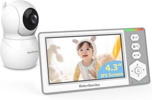 Baby Ganibs Video Baby Monitor With Camera, 4.3”