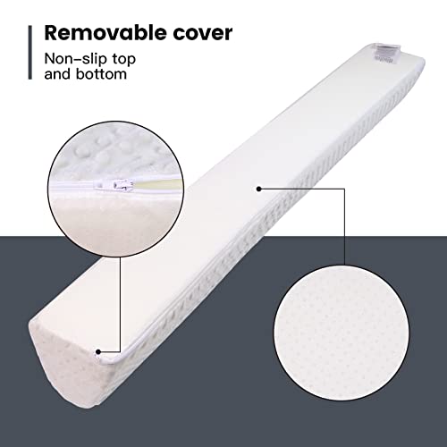 YENING Baby Bed Bumpers Foam Guard Rail 1-Pack - Image 3