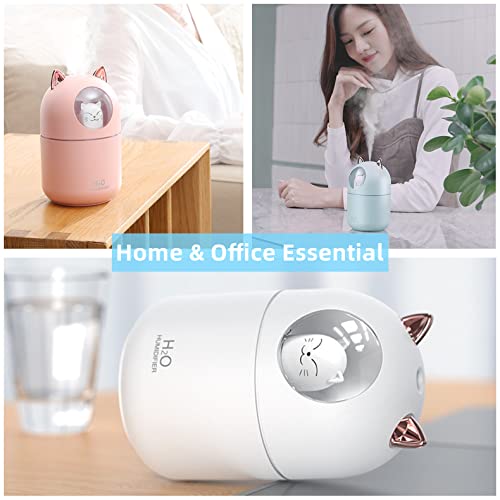 YUNLOVXEE Cat Small Humidifier - 300ml Mini Cool Mist - Image 4