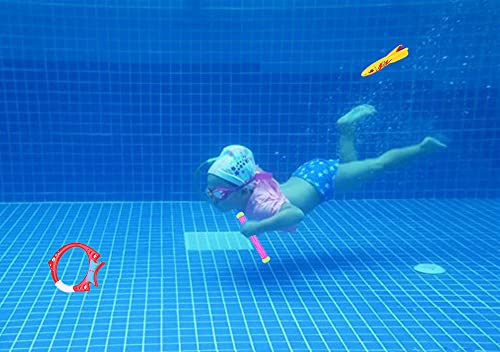 ZHFUYS Diving Pool Toy Underwater Torpedo Shark, 4 Pack - Image 5
