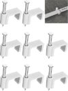Jadaol 10mm Cable Clips With Nails