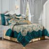 Loom and Mill 11-Piece Luxury Damask Comforter Set