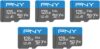 PNY 128GB Elite Class 10 U1 V10 MicroSDXC 5-Pack
