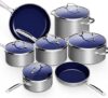 Nuwave 12pc Forged Lightweight Cookware Set