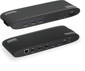 Plugable 14-in-1 USB-C Triple Monitor Dock UD-3900PDZ