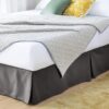 Linenspa 14 Inch Wrinkle Resistant Bed Skirt, Queen
