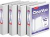 Cardinal 1.5 Inch D Ring Binder, White, 29400