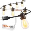 addlon 150FT Outdoor LED String Lights