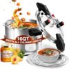 WantJoin 16 Quart Aluminum Pressure Canner & Cooker