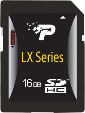 Patriot Memory 16GB SD Memory Card for EXILIM EX-Z80