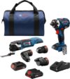 Bosch 18V 2-Tool Combo Kit With Flexiclick System