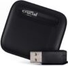 Crucial 1TB Portable SSD With USB-A Adapter – CT1000X6SSD9