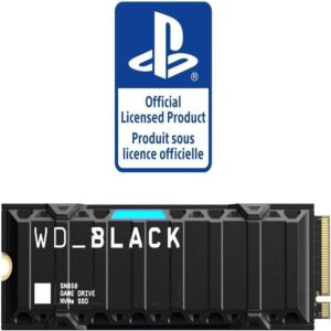 WD_BLACK 1TB SN850 NVMe SSD For PS5 - WDBBKW0010BBK-WRSN