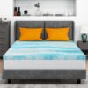 IULULU 2 Inch Gel Memory Foam Mattress Topper